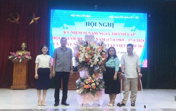 HNM Hoài Đức - Kỷ niệm 55 năm ngày thành lập Hội Người mù và ngày truyền thống Người Khuyết tật Việt Nam