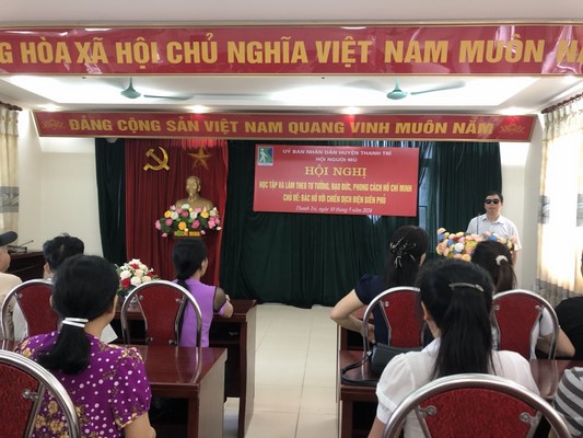 HNM Thanh Trì: Học tập và làm theo tư tưởng, đạo đức phong cách Hồ Chí Minh chủ đề Bác Hồ với chiến dịch Điện Biên phủ