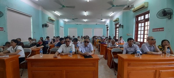 Gần 80 đại biểu khiếm thị dự hội nghị học tập chuyên đề toàn khóa về “Học tập và làm theo tư tưởng, đạo đức, phong cách Hồ Chí Minh”