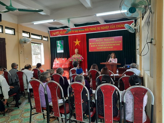 Hội Người mù Phúc Thọ -Kỷ niệm 50 ngăm ngày truyền thống Hội Người mù thành phố Hà Nội. 