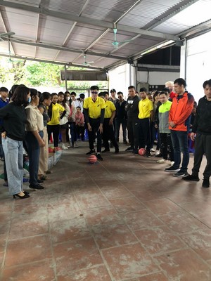 Chương trình giao lưu văn hóa, thể thao tại cụm thi đua số 4 thuộc Hội Người mù thành phố Hà Nội
