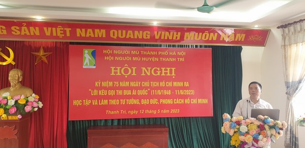 Tuyên truyền kỷ niệm 75 năm ngày Chủ tịch Hồ Chí Minh ra lời kêu gọi thi đua ái quốc