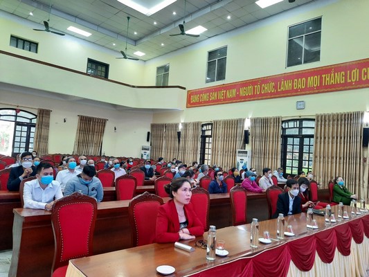 Hội Người mù huyện Ứng Hòa và Trung tâm Y tế huyện tổ chức Hội nghị truyền thông 