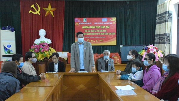 Chương trình ký kết  hợp tác 5 năm đồng hành cùng  Hội Người mù huyện Ứng Hòa 